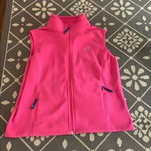 girls vineyard vines medium pink vest